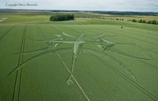 aerial of Stonehenge from tt