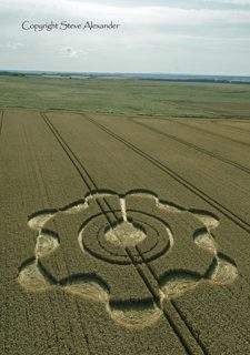 aerial of Avebury from tt