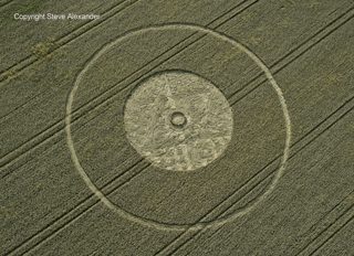 aerial of Etchilhampton from tt