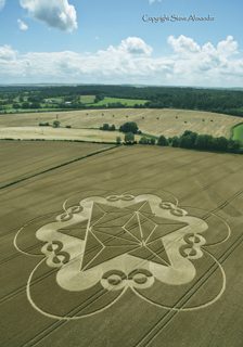 aerial of Cley Hill from tt