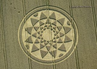 aerial of Highworth from tt