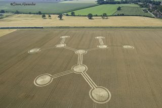 aerial of Beechingstoke from tt