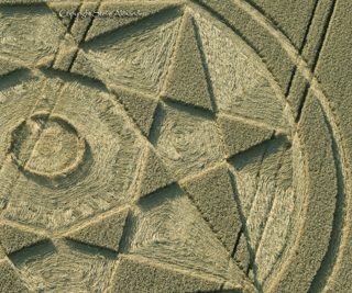 aerial of Rollright Stones from tt
