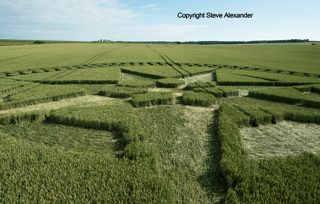 aerial of Stonehenge from tt