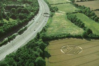 aerial of Merstham from tt