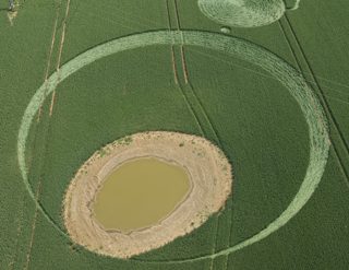aerial of Martinsell Hill