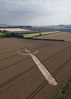 aerial of Windmill Hill from tt