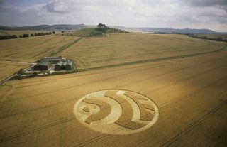 aerial of Woodborough Hill from tt