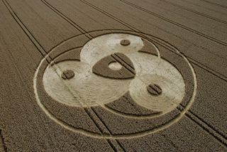aerial of Avebury