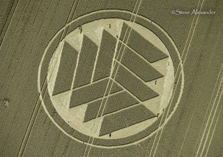 aerial of Stoke Charity from tt