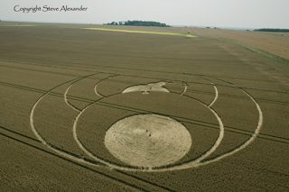 aerial of Oliver's Castle