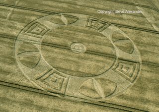 aerial of Wylye from tt