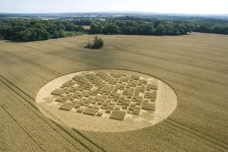 aerial of Aldbourne
