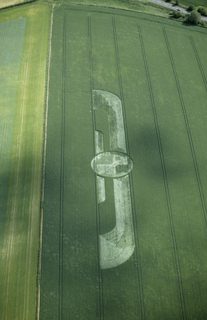 aerial of Silbury Hill