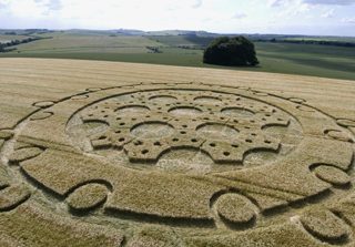 aerial of Avebury