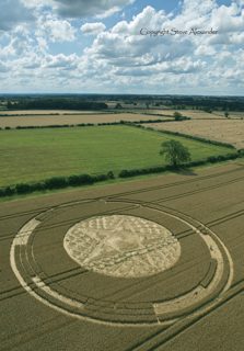 aerial of Cherington from tt