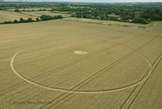 aerial of Etchilhampton from tt