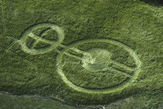 aerial of West Overton