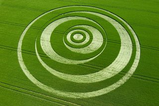 aerial of Winterbourne Monkton