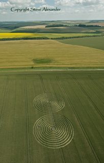 aerial of Chaddenwick Hill