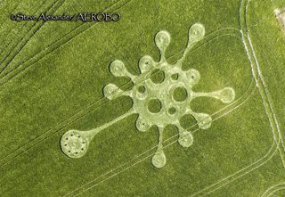 aerial of Potterne from tt
