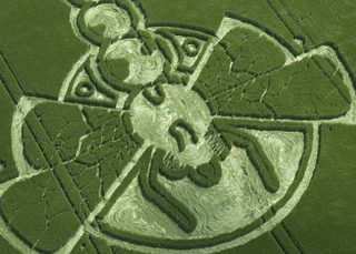aerial of Yatesbury from tt