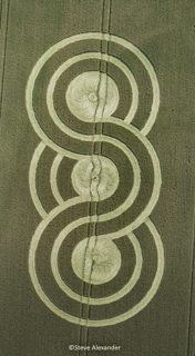 aerial of Bishops Cannings from tt