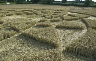 aerial of Highworth from tt