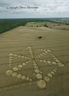 aerial of Wappenbury