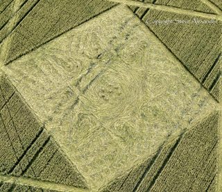 aerial of Etchilhampton from tt