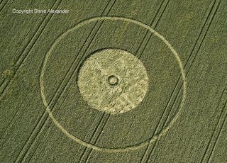 aerial of Etchilhampton from tt