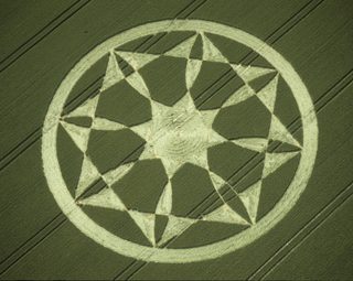 aerial of Bishops Cannings