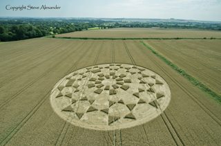aerial of Etchilhampton from tt
