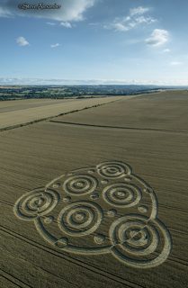 aerial of Etchilhampton from tt