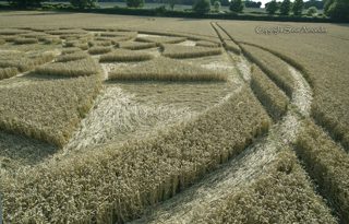 aerial of Highworth from tt