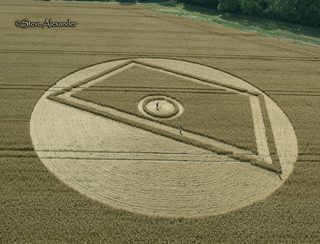 aerial of Gurston Ashes from tt
