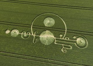 aerial of Avebury