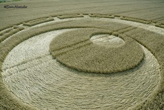 aerial of Etchilhampton from tt