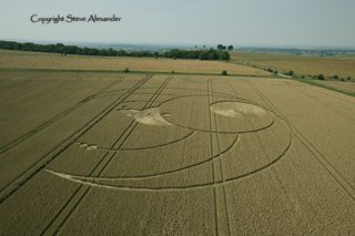 aerial of Oliver's Castle