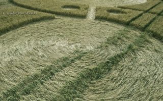 aerial of Battlesbury Hill from tt