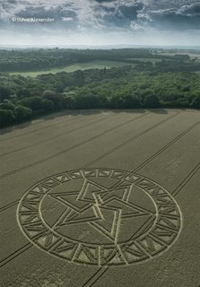 aerial of West Meon from tt