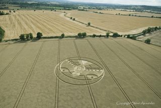 aerial of Stratford-upon-Avon from tt
