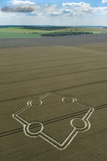 aerial of Stonehenge from tt
