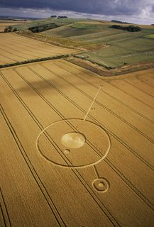 aerial of Winterbourne Bassett from tt