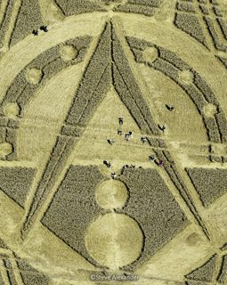 aerial of Etchilhampton from tt