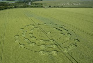 aerial of Chilcomb from tt