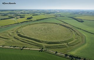 other of Yarnbury Castle from tt