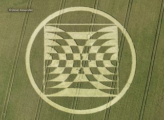 aerial of Micheldever from tt