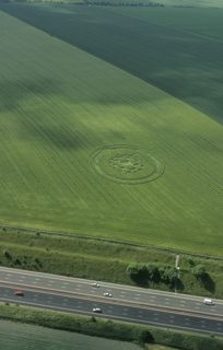aerial of Berwick Bassett