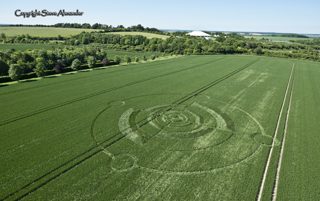 aerial of Winchester from tt
